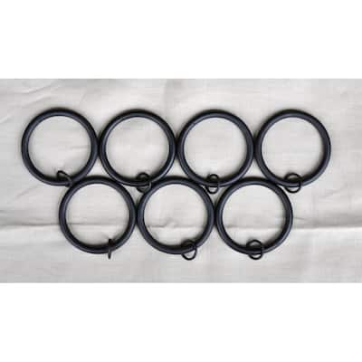 Metal Curtain Drapery Eyelet Rings, 2-inch Inner Diameter, Set of 28