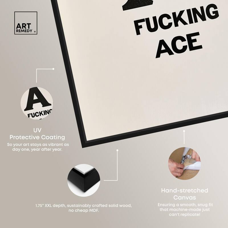 Ace Canvas by Art Remedy