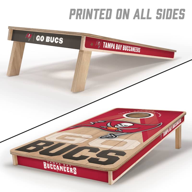 Tampa Bay Buccaneers NFL 2x4 Professional Cornhole Board Set
