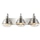 preview thumbnail 16 of 16, Cora 24.5" 3-Light Industrial Farmhouse Iron LED Vanity, Oil Rubbed Bronze by JONATHAN Y - 3 Light