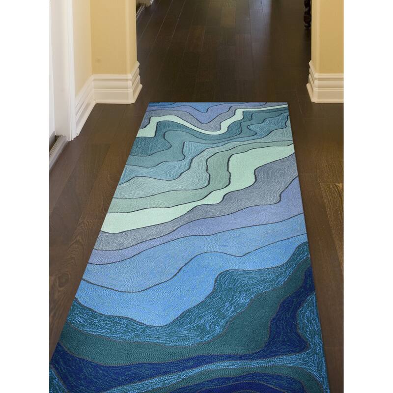 Liora Manne Ravella Mykonos Indoor/Outdoor Rug