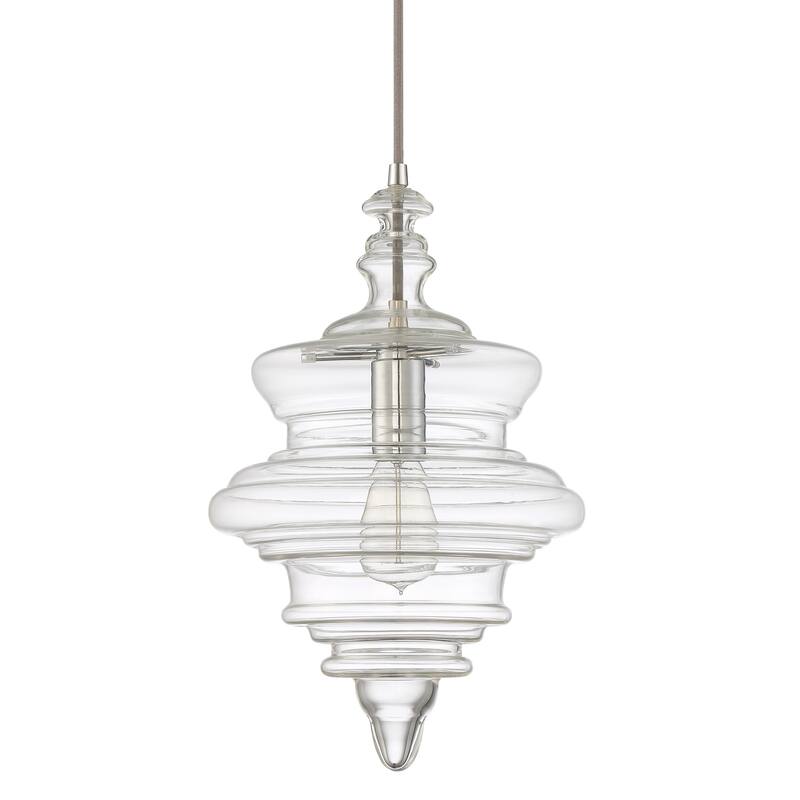 Craftmade Mini Pendant 1 Light 11" Wide Single Pendant - Chrome
