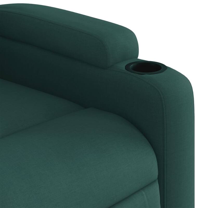 vidaXL Stand up Massage Recliner Chair Power Lift Wingback Armchair Fabric