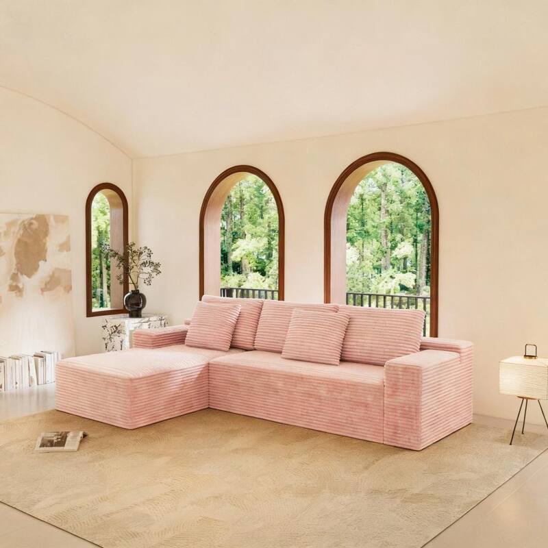 104.30" Modern Modular Sectional Sofa with Chaise for Living Room