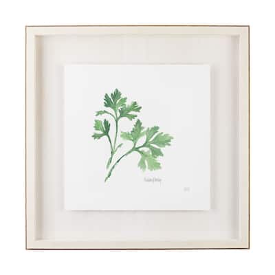 Italian Parsley v2 Framed Art Print