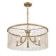 preview thumbnail 5 of 3, Golden Lighting Marilyn 5 Light 25" Wide Taper Candle Chandelier with