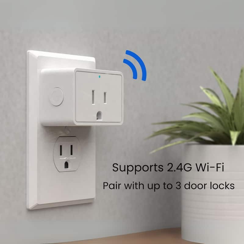 Philips Bluetooth Touchscreen Smart Deadbolt with Wi-Fi Bridge & Handle Set