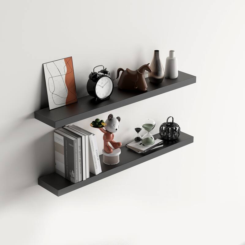 Homy Casa Wall-Mounted Floating Shelf, Set for Living, Modern Sturdy