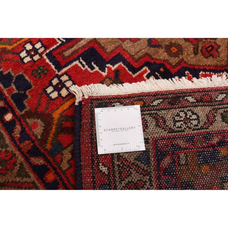 ECARPETGALLERY Hand-knotted Andelz Red Wool Rug - 3'5 x 5'7