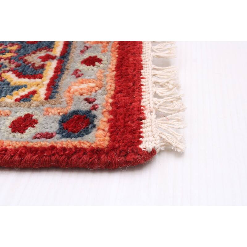 ECARPETGALLERY Hand-knotted Serapi Heritage Red Wool Rug - 5'9 x 9'3