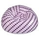 preview thumbnail 1 of 17, Urban Lifestyle Inflatable Chair, Retro Checkered Design Purple