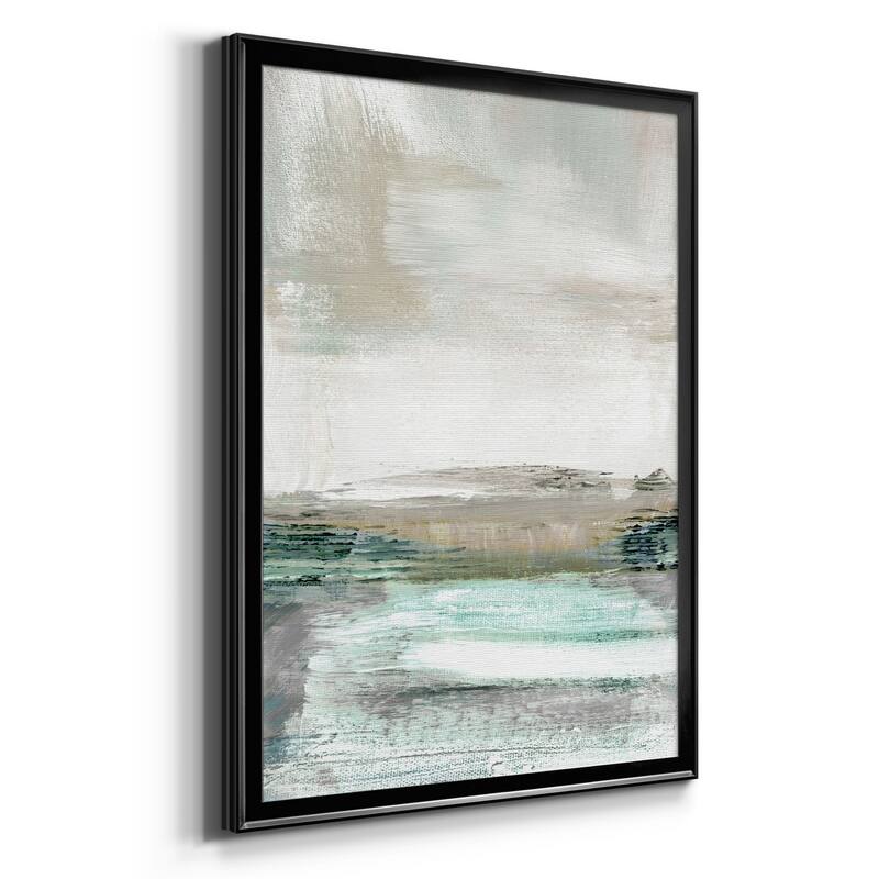 Summer Teal I Premium Framed Print - Ready to Hang