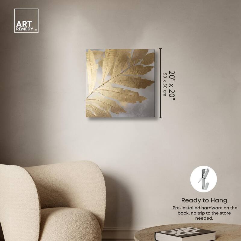 Golden Canopy (I) Canvas by Art Remedy, Gallery Wrapped