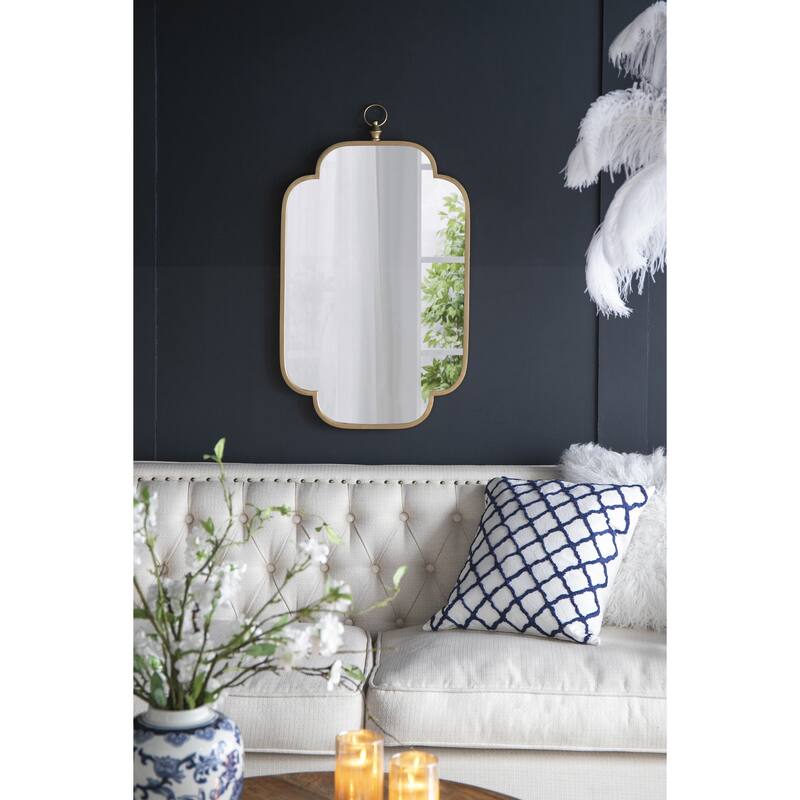 Champagne Gold Decorative Wall Mirror