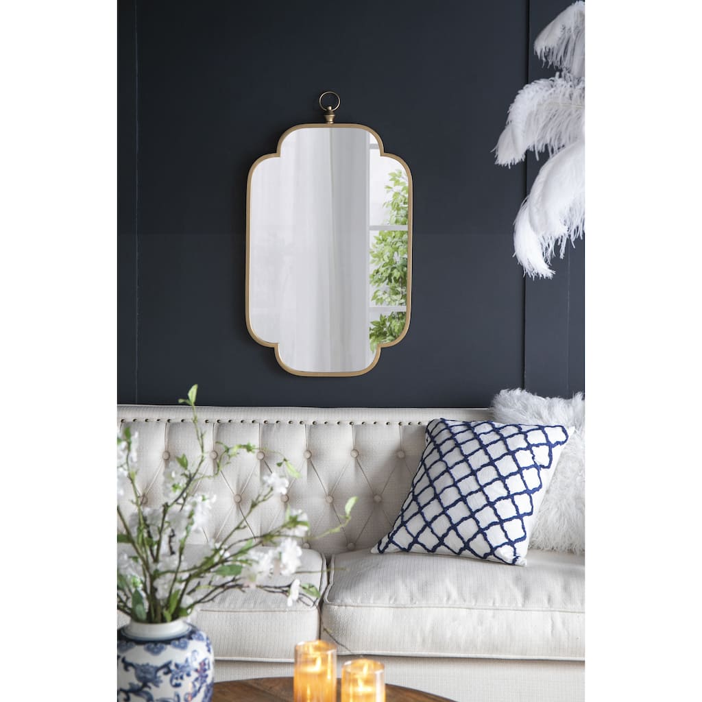 Champagne Gold Decorative Wall Mirror