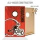 preview thumbnail 4 of 5, Cleveland Browns NFL Tailgate Cornhole Board Set