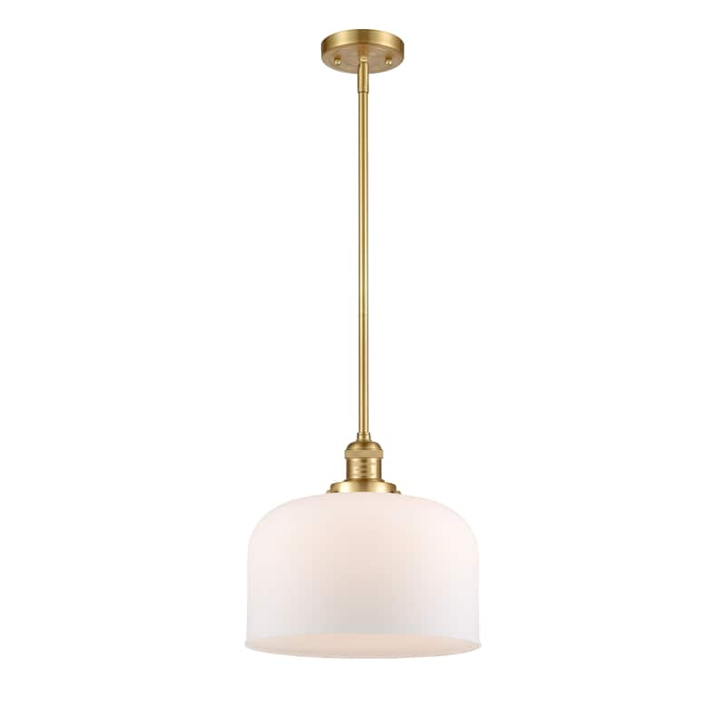 Innovations Lighting Franklin Restoration Bell - 1 Light 12" Stem Hung Mini Pendant