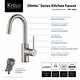 preview thumbnail 14 of 124, Kraus Oletto Single Handle 1-Hole Kitchen Bar Faucet
