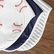 preview thumbnail 5 of 4, Sweet Jojo Designs Baseball Sports Absorbent Burp Cloths (3 Pack Set) Red and White Americana