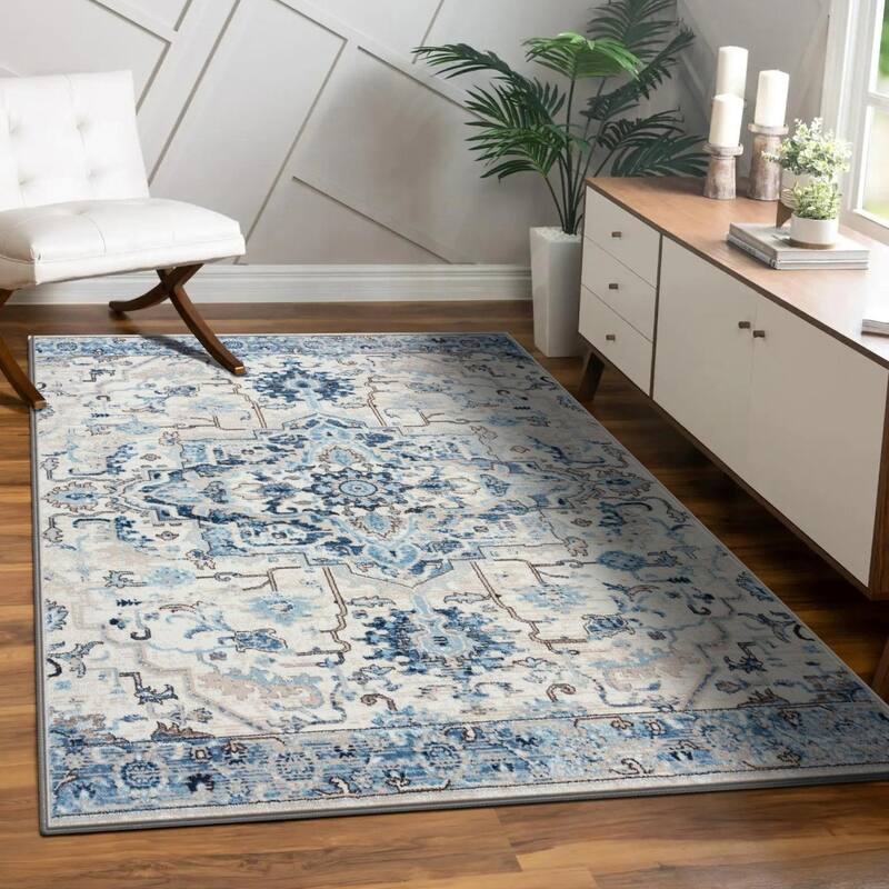 Luxe Weavers Oriental Distressed Area Rug, Indoor Carpet