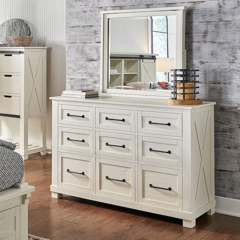 Simply Solid Shanna Solid Wood 9-drawer Dresser