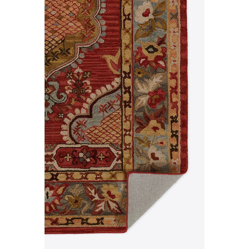 Momeni Tangier Hand Tufted Wool Medallion Area Rug