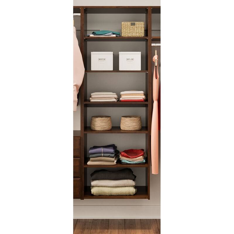 Easy Track Essential Shelf Laminate Tower Kit