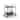 2-Tier Rolling Utility Cart