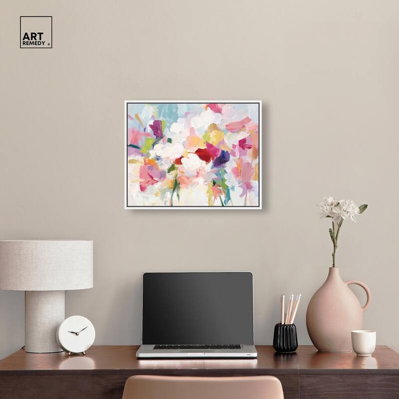Saturated Colors II Canvas by Art Remedy