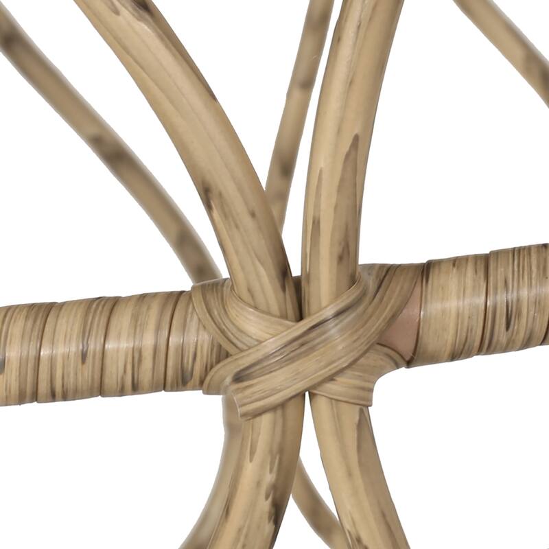 Bruce Outdoor Outdoor Wicker Side Table by Christopher Knight Home