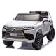 preview thumbnail 1 of 58, 24V Dual-Drive Kids Lexus Ride-On Car, Remote-Controlled, Bluetooth White