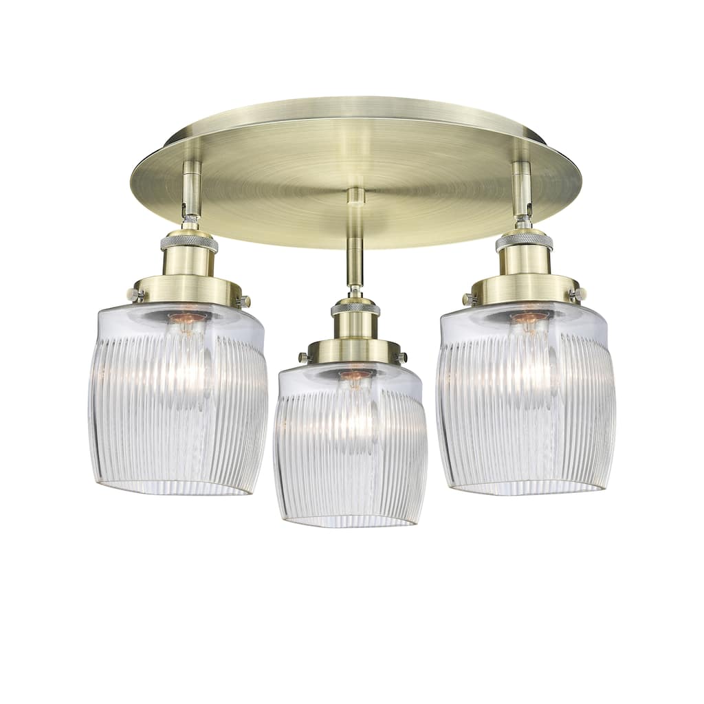 Innovations Lighting Colton - 3 Light 17" Flush Mount