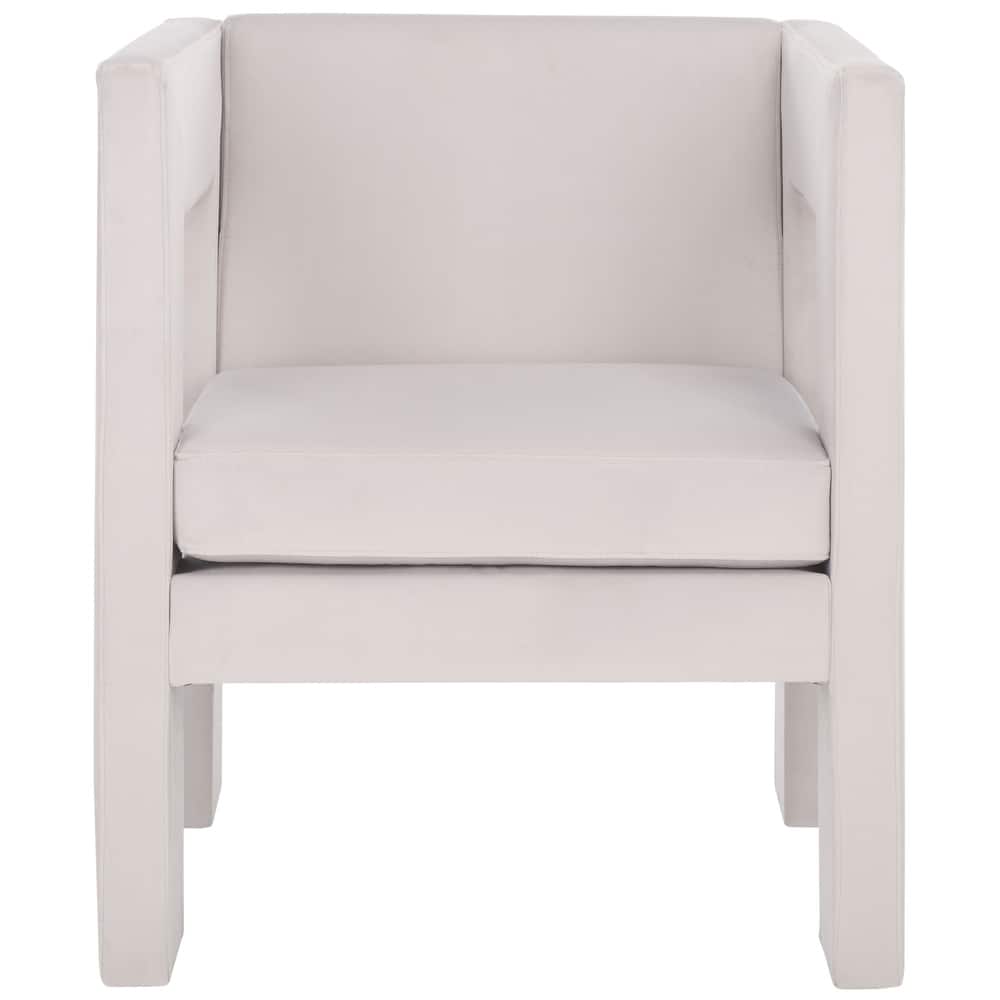 SAFAVIEH Noreena Cut Out Accent Chair - W26" x D24" x H30" - 26Wx24Dx30H