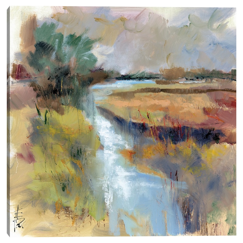 Rivulets Delighting by Anne Farrall Doyle Canvas Art Print