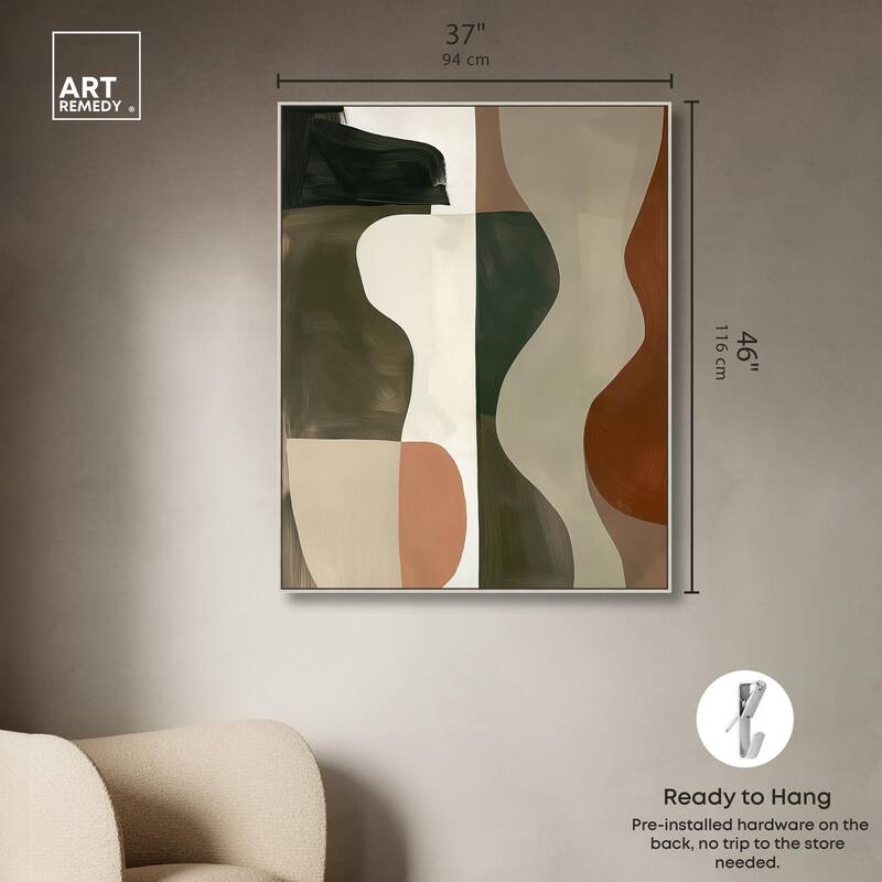 Fragmented Dreams II Canvas by Art Remedy