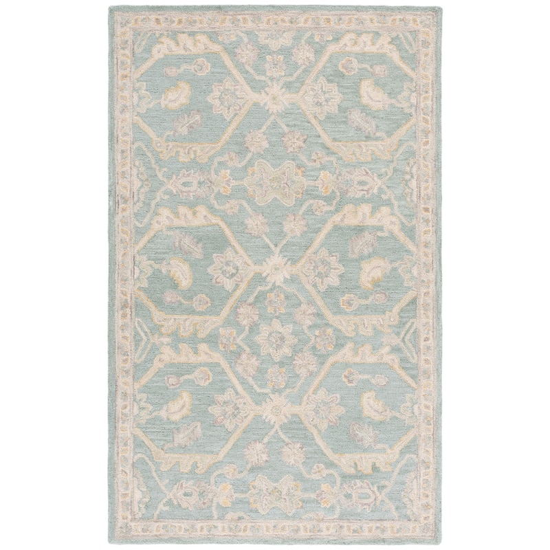 SAFAVIEH Handmade Blossom Eefke Modern Floral Wool Rug