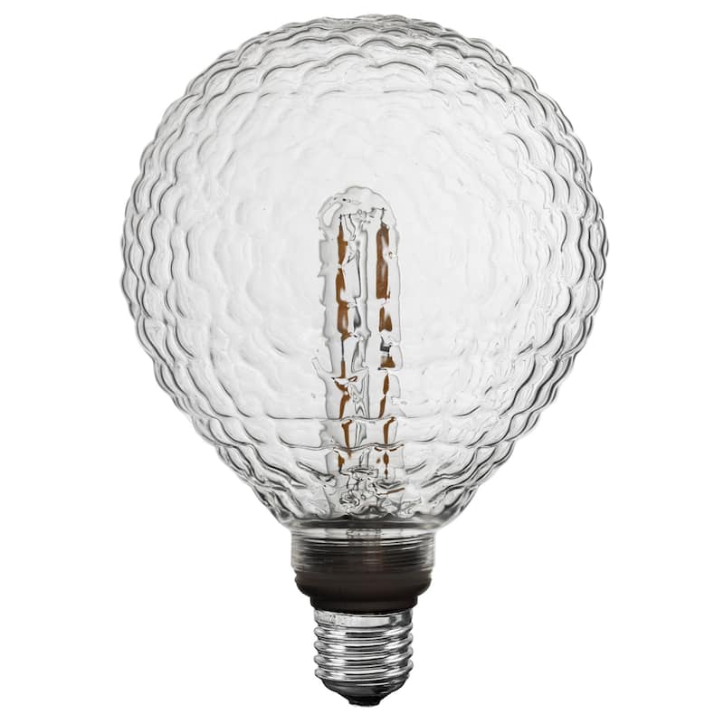 Festive Living LED G125 + T25 Bulb Indoor/Outdoor Covered Edison Bulbs, E26 Base - Large
