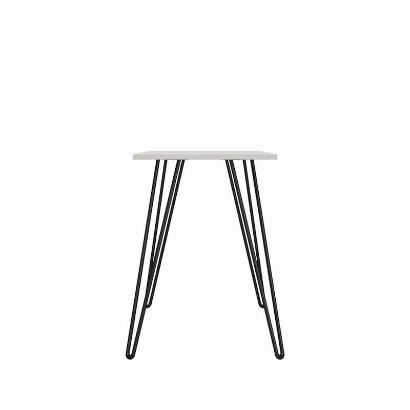 Roomfitters Owen Minimalist Writing Desk with Hairpin Legs