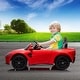 preview thumbnail 1 of 23, 12V Kids Ride on Car Licensed Aston Martin Electric Sports Car Toy for Toddles Battery Powered Car Red