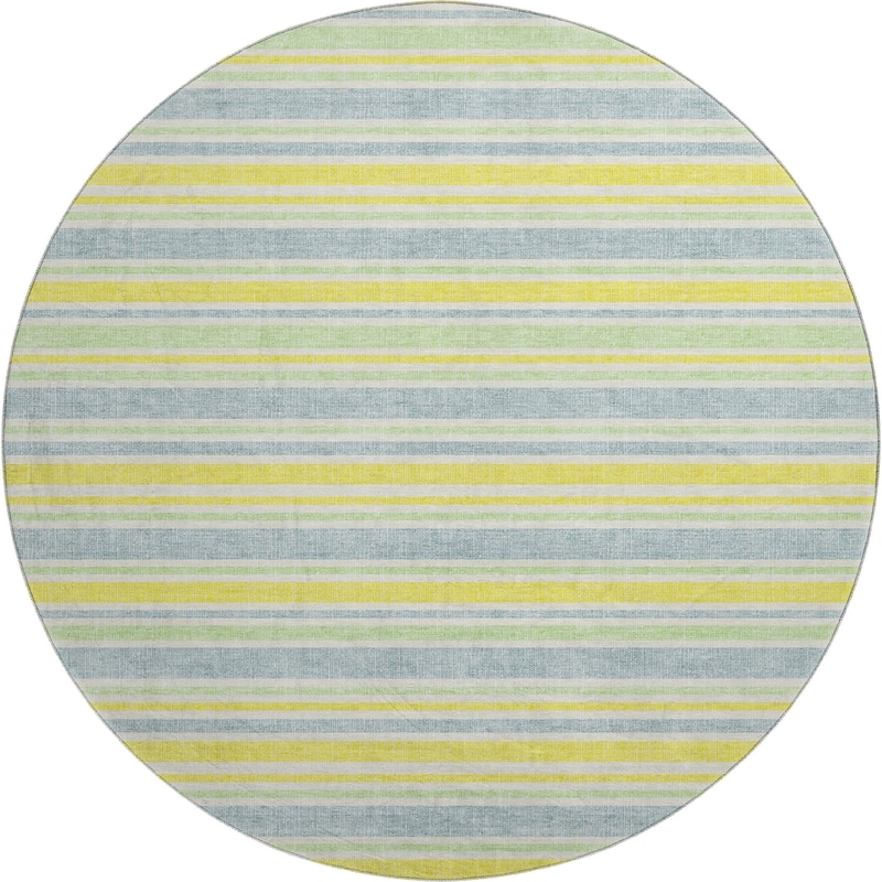 Premium Washable Super Soft Modern Cabana Stripe Mayfield Rug