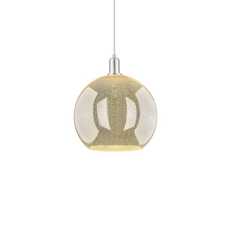 Innovations Lighting 716-1P-18-14 Athens Pendant Athens 14" Wide - Brushed Satin Nickel / Mercury