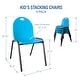 preview thumbnail 14 of 34, 12" Kid's Stacking Chairs-4 Pack