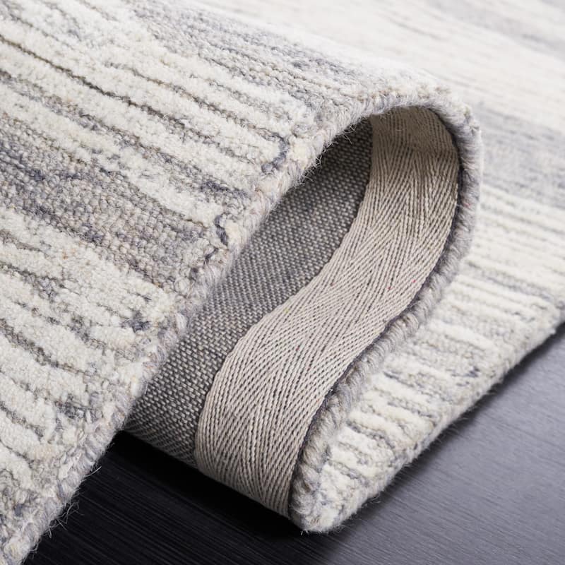 SAFAVIEH Handmade Metro Annarosa Modern Abstract Wool Rug