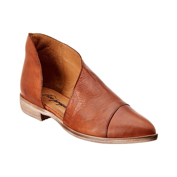 free people leather flats