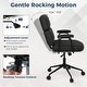 preview thumbnail 10 of 15, Ergonomic Home Office Desk Chair, Computer Chair with Lumbar Support Executive Task Armrests Chair