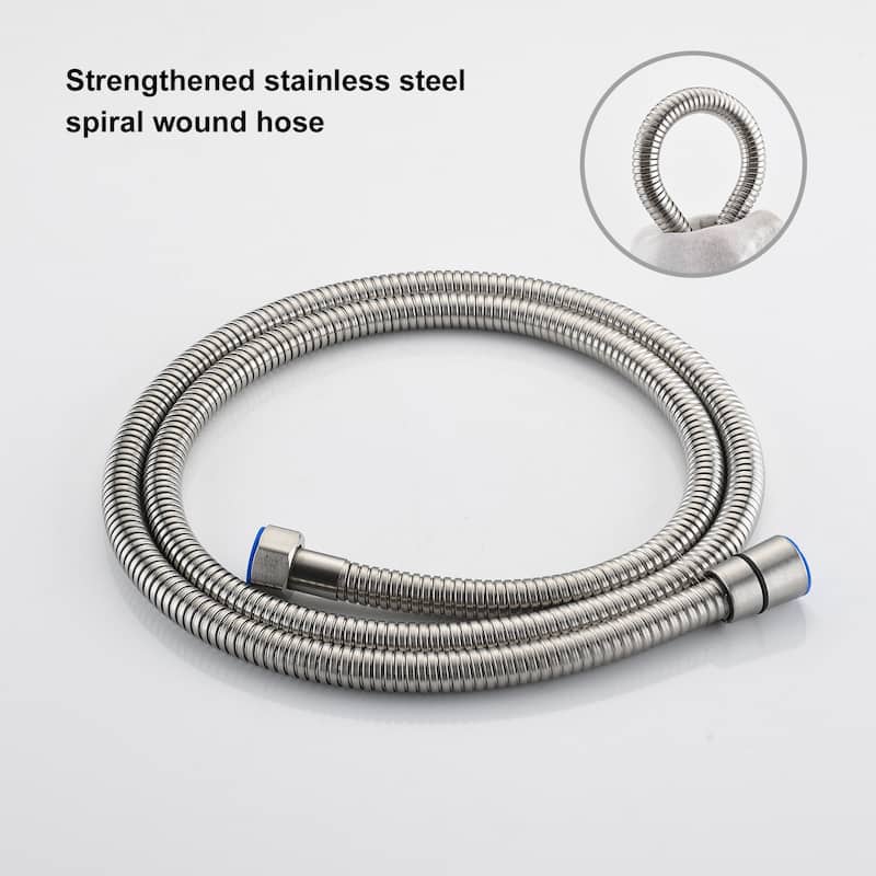 YASINU Handheld Shower Slide Bar Shower Faucets Sets Complete Including Rough-in Valve