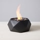 preview thumbnail 23 of 23, Geo Table Top Fire Bowl Black