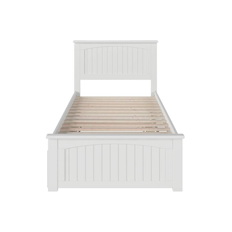 Nantucket Bed with Matching Footboard and Twin XL Trundle