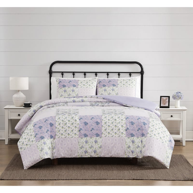 Cannon Elissa Patchwork 3 Piece Comforter Set