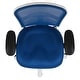 preview thumbnail 110 of 164, Nicholas Mid-Back Blue Mesh Multifunction Executive Swivel Ergonomic Office Chair with Adjustable Arms